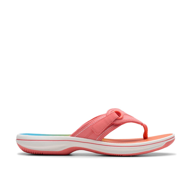Clarks Breeze Reyna Flip-flop Pink US 12 2