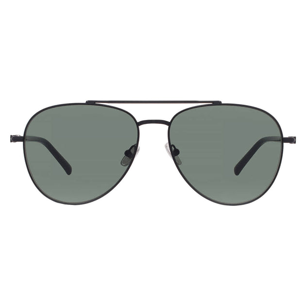 Salvatore Ferragamo Ferragamo Green Pilot Men's Sunglasses SF316S