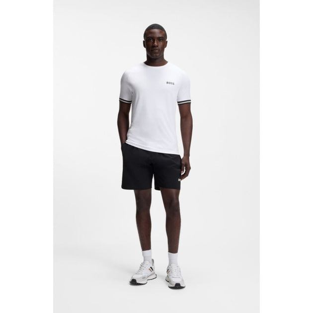 BOSS Active Slim-Fit T-Shirt White XLarge 3