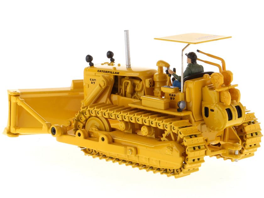 Diecast Masters Caterpillar D7C Track-Type Tractor Dozer Yellow 1/50 3
