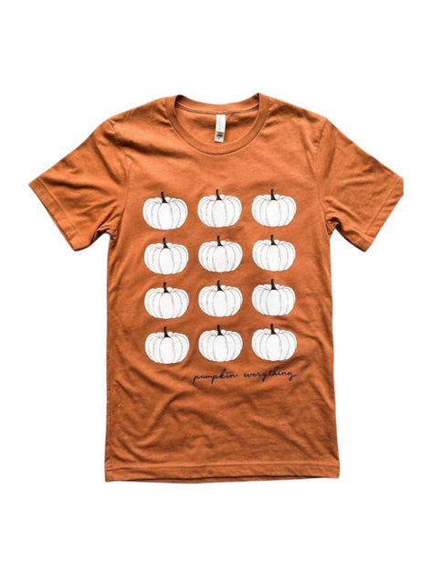 D & E Pumpkin Everything Tee Orange XXLarge 2