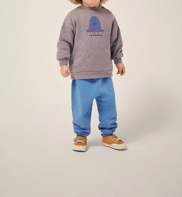 The Campamento Blue Hat Sweatshirt Grey 12-18 Months 2