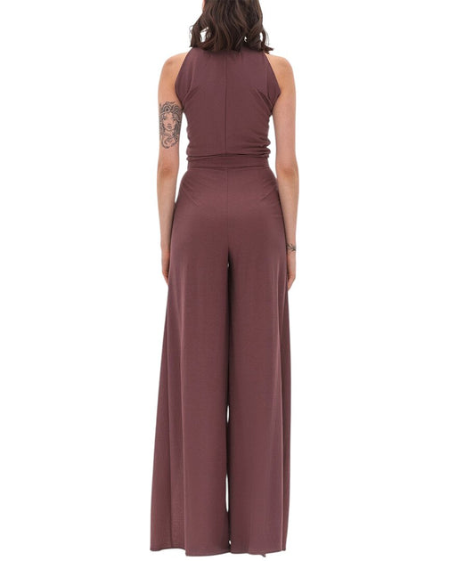 BGL Linen-Blend Jumpsuit Red US 2 3