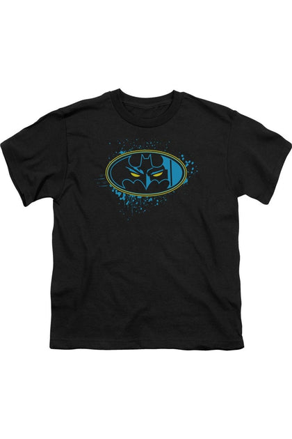 Gildan Batman Eyes T-Shirt Black Large 2