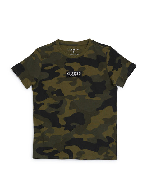 Guess Factory Hugo Logo Tee Green US 16 2