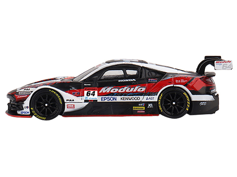 Mini GT Honda NSX-GT Type S GT500 #64 Modulo Nakajima Racing 2023 White 1/64 3