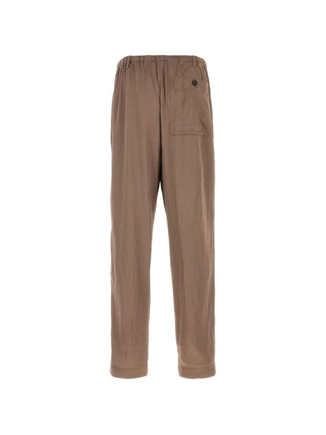 Dries Van Noten Relaxed Fit Trousers Brown EU 48 3