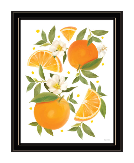 Hivvago Botanical Print Wall Art Orange 5