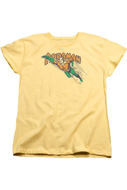 Gildan DC Comics Swim Through Short Sleeve T-Shirt Yellow Medium 2