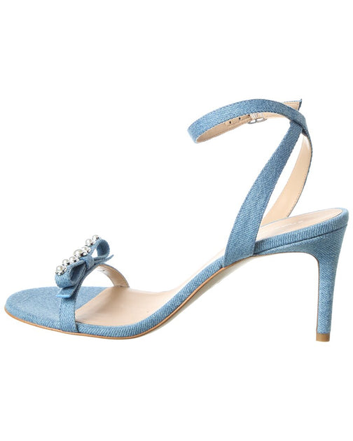 Stuart Weitzman Luella 75 Sandal Blue US 8 3