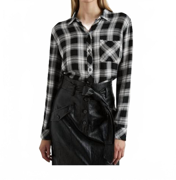 Rails Hunter Shirt Black XXS 2