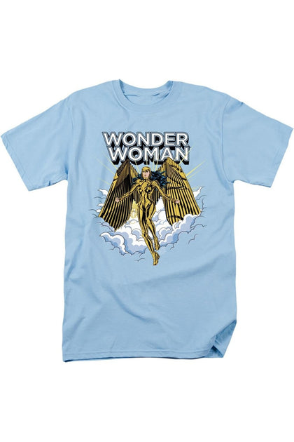 Gildan Wonder Woman 84 Glorious Wonder T-Shirt Blue Large 2
