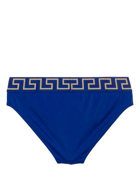Versace Blue Swim Brief Blue Large 3