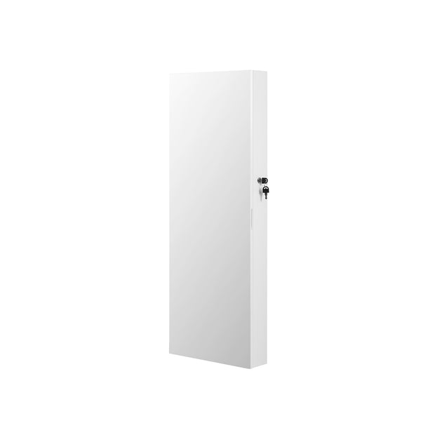 Songmics Hivvago Wall-Mounted Jewelry Armoire White 3