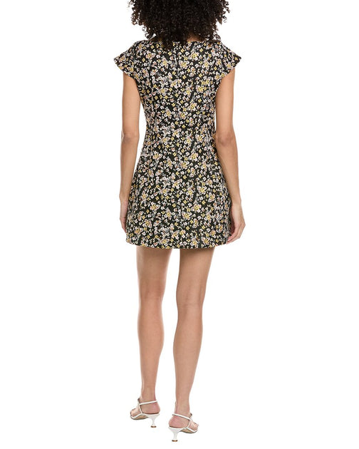 Amanda Uprichard Abella Mini Dress Multi Medium 3
