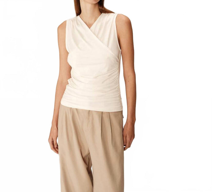 Grace & Mila Pure Ärmelloses Top Weiß Medium 2
