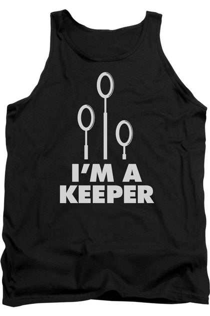 Gildan Harry Potter Keeper Tank Top Black Small 2