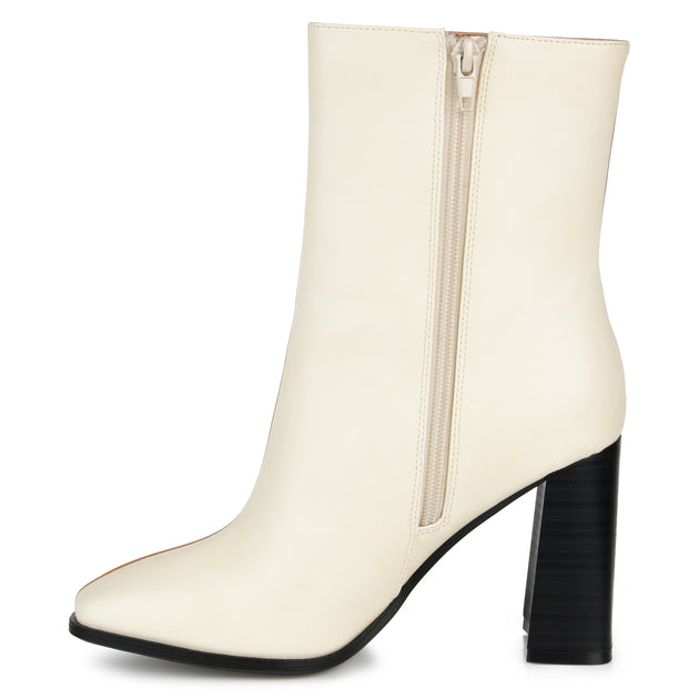 Journee Collection January Bootie White US 9.5 3