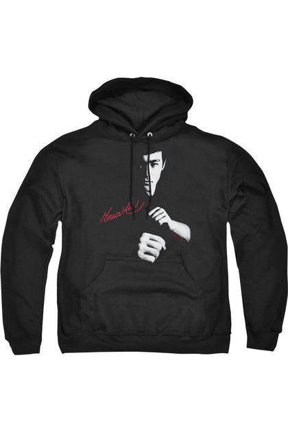 Gildan Bruce Lee The Dragon Awaits Hoodie Black 4XLarge 2
