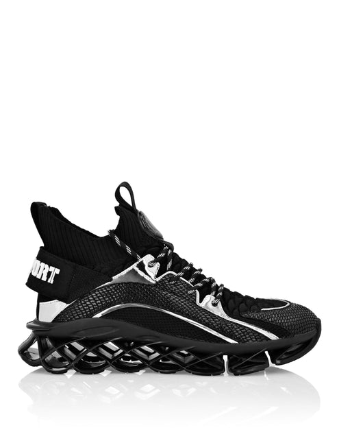 Plein Sport Hi-Top Runner Tiger Black 44 3