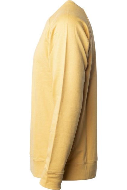 Independent Trading Co. Icon Crewneck Sweatshirt Yellow Medium 4