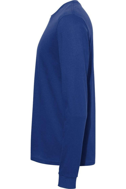 Next Level Unisex Sueded Long Sleeve T-Shirt Bleu XLarge 4
