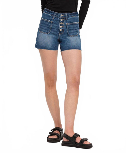 LOVERVET Patch Pocket Shorts Blue XLarge 2
