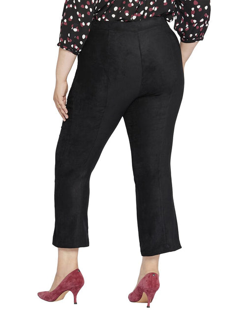 NYDJ Plus Suede Pant Black US 28 3