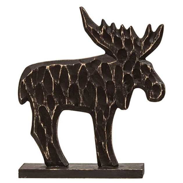 Hivvago Moose Wooden Sitter Brown 3