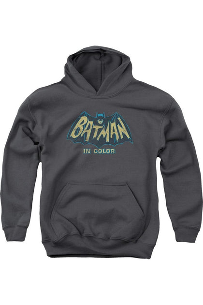 Gildan Batman Classic TV Kapuzenpulli Grau Small 2