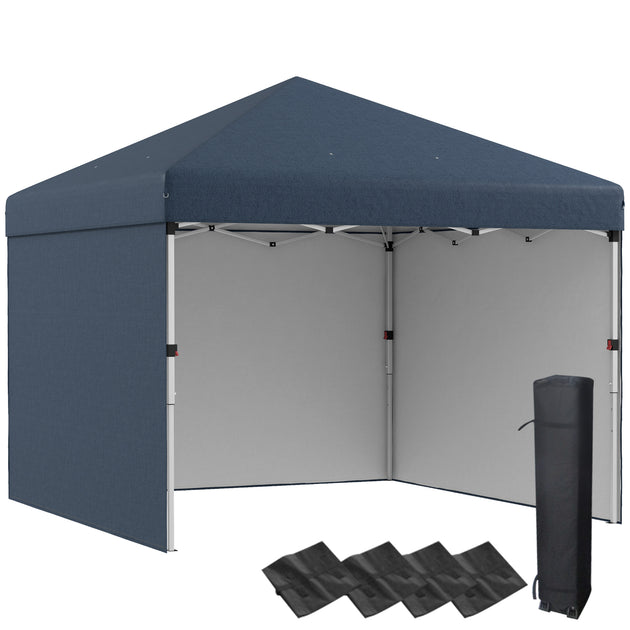 Hivvago Height-Adjustable Party Tent Beige 5