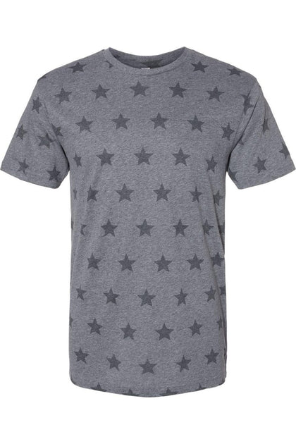 Code Five Star Print Tee Grey XLarge 2