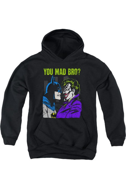 Gildan DC Comics Mad Bro Hoodie Black Large 2