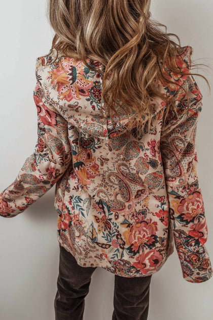 Little Daisy Closet Hooded Jacket Multi Large 4
