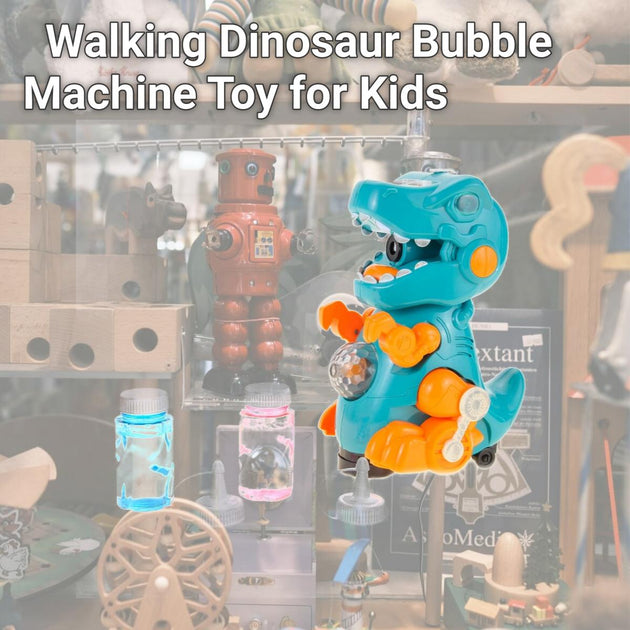 AZ Trading Walking Dinosaur Bubble Machine Toy 3