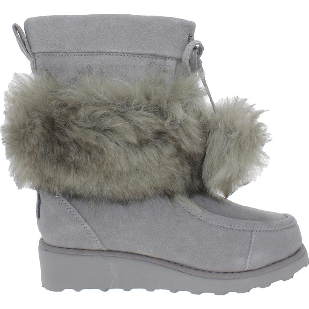 Winter Boots Bearpaw Boetis Ii Genuine Sheepskin Short Boot Wine