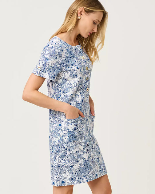 Lilly Pulitzer Cameron Popover Dress Multi XXS 4
