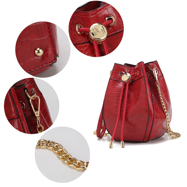 MKF Cassidy Hobo Bag Brown Small 4