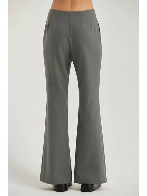 CRESCENT Noelle Flare Pants Green Large 3