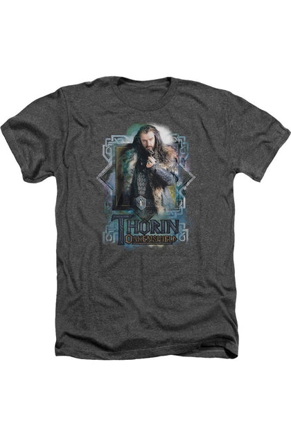 Gildan The Hobbit Thorin Oakenshield T-Shirt Grey Small 2