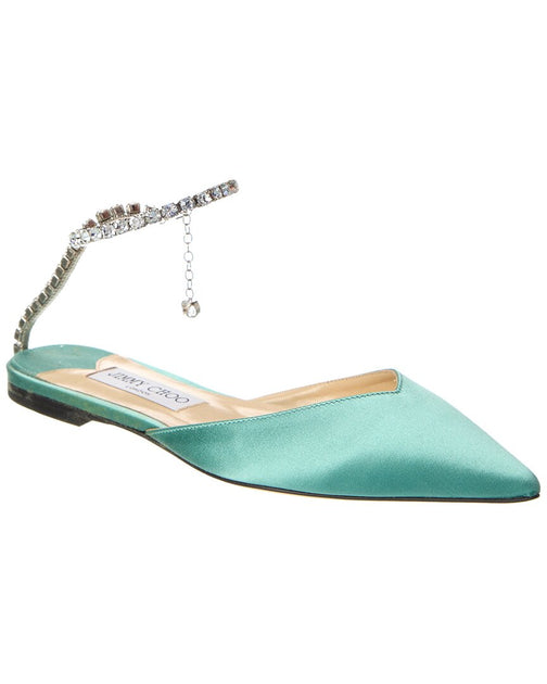 Jimmy Choo Saeda Flat Blue EU 36 2
