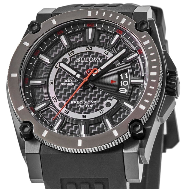 Bulova 98B417 Chronograph Watch Black 3