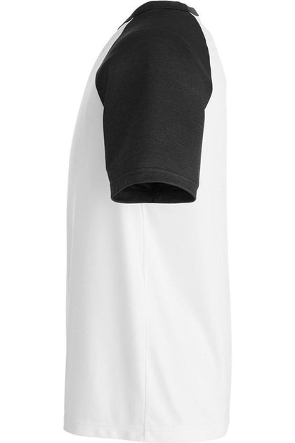 Team 365 Zone Colorblock Raglan T-Shirt White Medium 4