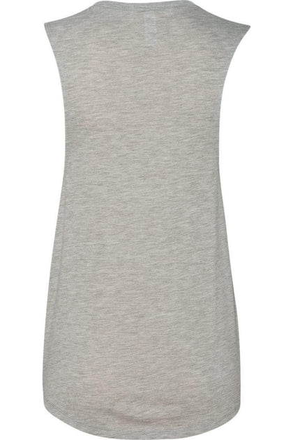 BELLA + CANVAS Flowy Scoop Muscle Tank Multi Large 3