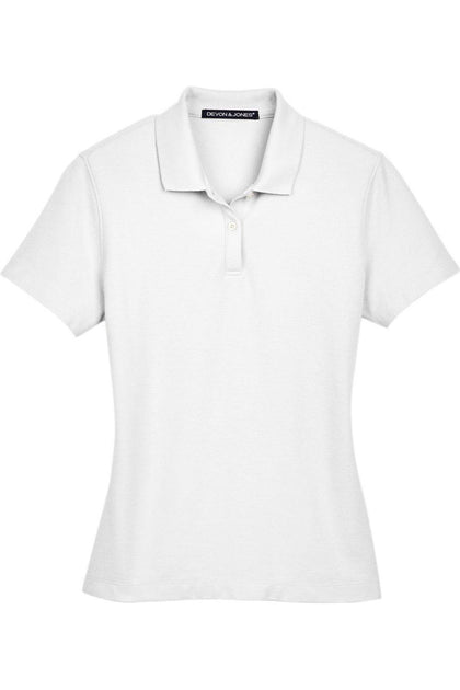 Devon & Jones DRYTEC20 Performance Polo Damen Weiß XS 2