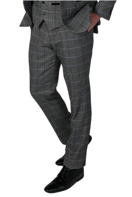 Paul Andrew Harris Tweed Trousers Grey 30 2