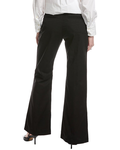 RE/DONE Mid-Rise Flared Trouser Black Jean 26 3