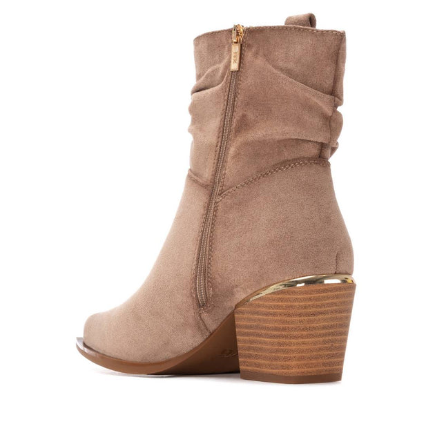 XTI 44638 Women's Western Booties Brown US 9 4