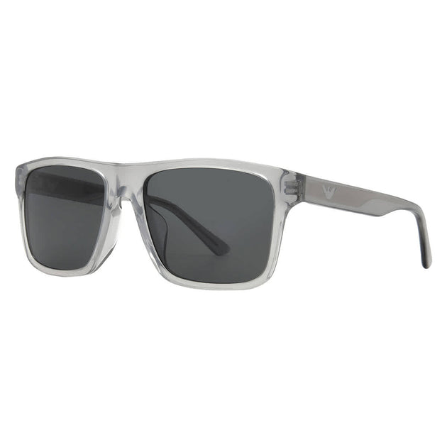 Emporio Armani EA4232 Square Sunglasses Iridescent Grey 57 3