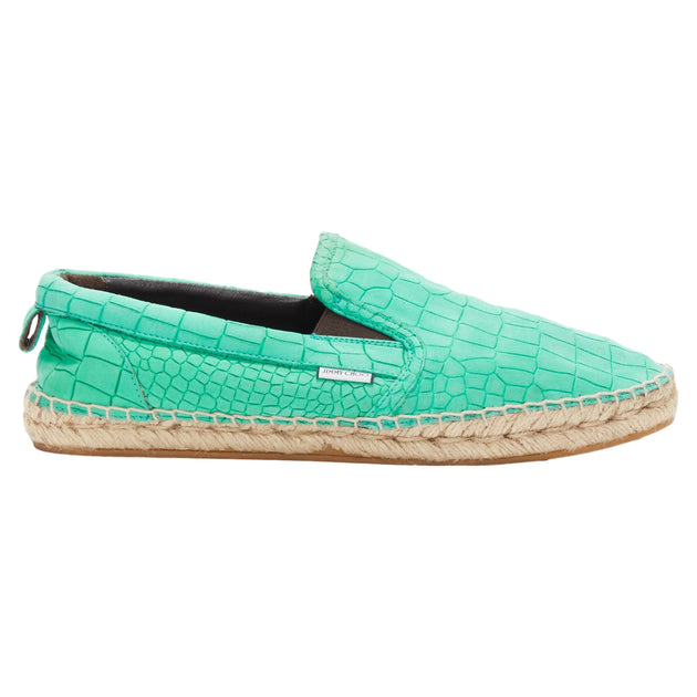 Jimmy Choo Vlad Espadrilles Green EU 42 2